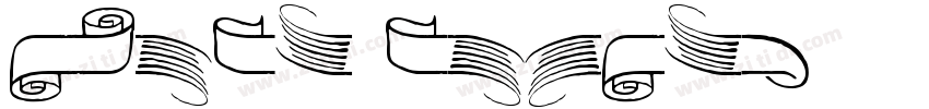 ADORN ROMAN字体转换